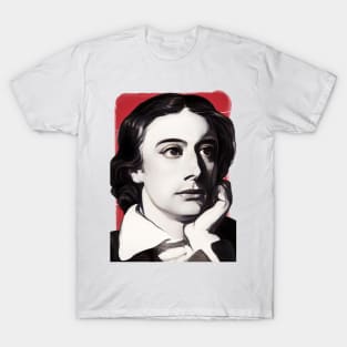 English Poet John Keats illustration T-Shirt
